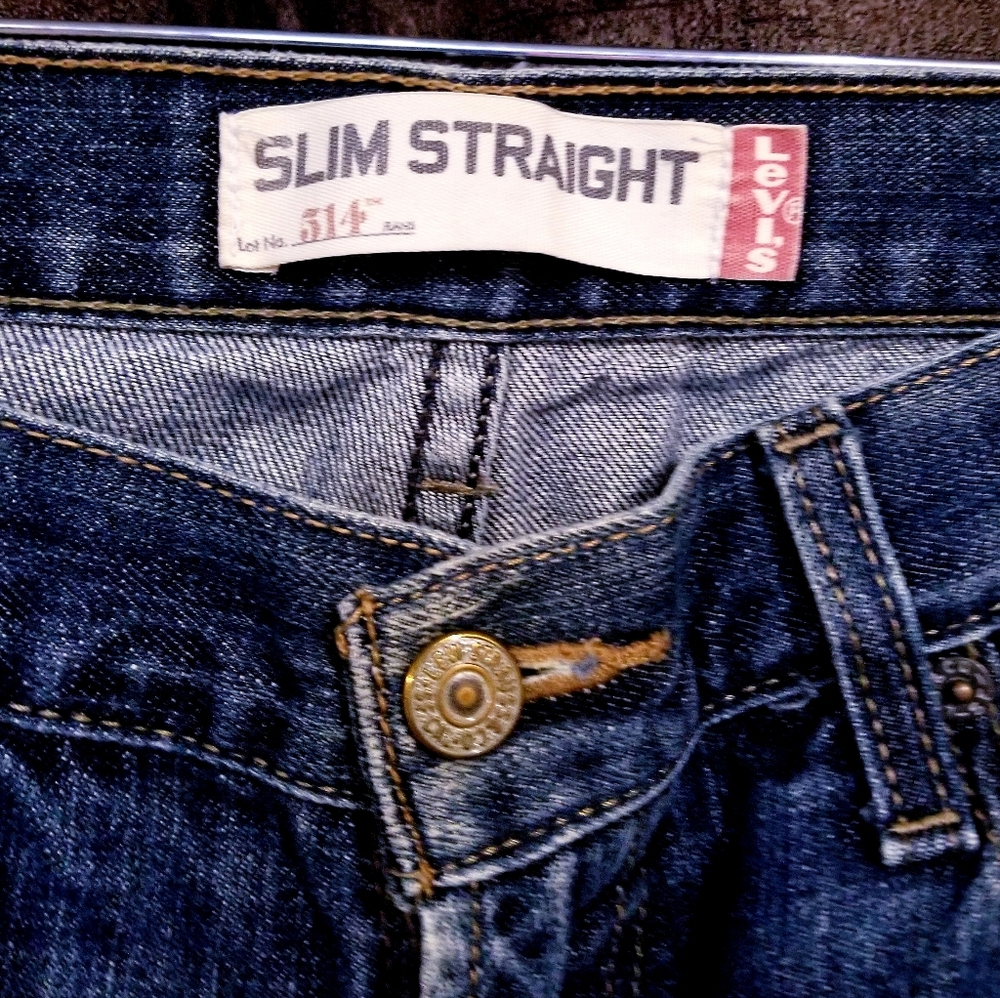 Levi's Strauss Men's 514 Slim Jeans - Picture 7 of 7